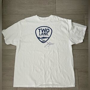 Luke Bryan Two Lane American Golden Lager Shirt 2XL